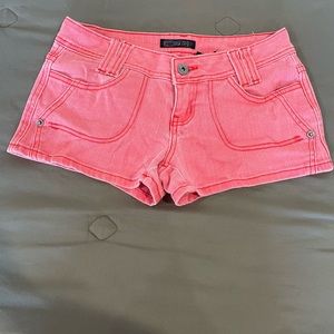 Jeans short coral size 1 like new
